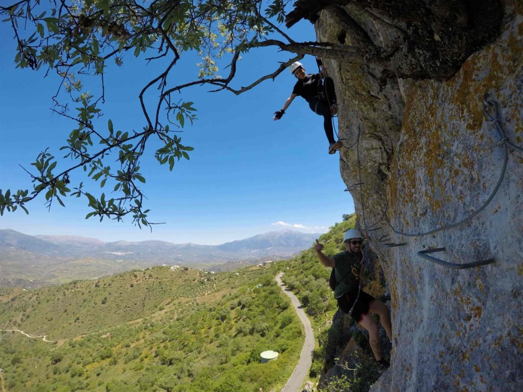 via ferrata Comares